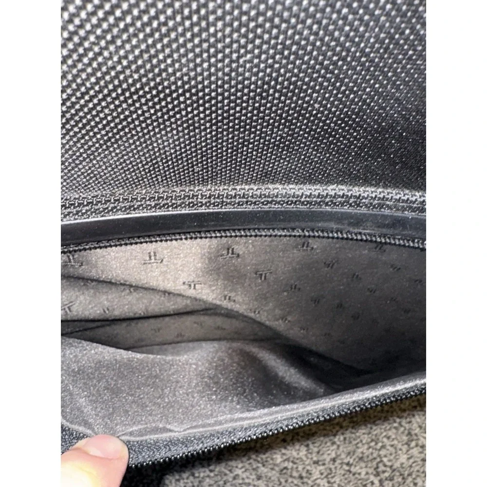 TUMI Black Ballistic Nylon Rolling Carry On Suitcase 22x14x12 Luggage